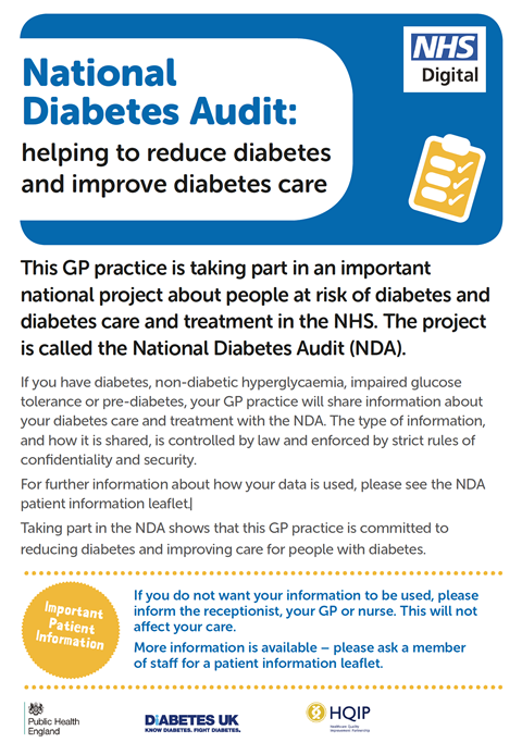 National Diabetes audit